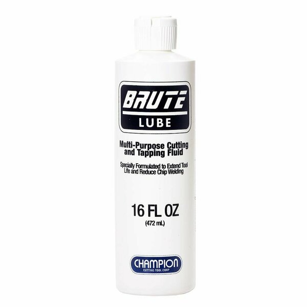 Brute Platinum Champion 16 oz Bottle BruteLube Cutting Fluid, 6PK CHA XLUB16